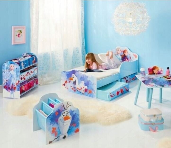 Plaukts HelloHome Frozen, 63,5x60x30 cm cena un informācija | Plaukti bērnu istabai | 220.lv