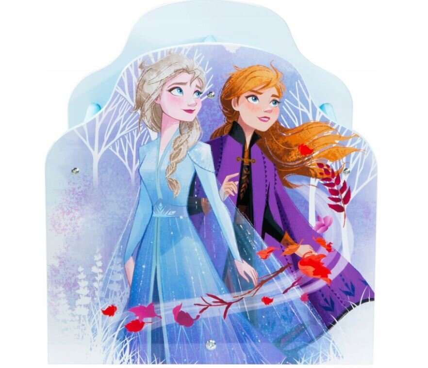 Grāmatu plaukts Disney Frozen, 39.5x39.5x35cm цена и информация | Plaukti bērnu istabai | 220.lv