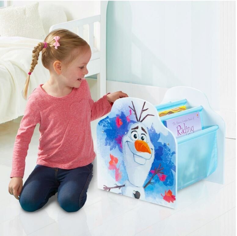 Grāmatu plaukts Disney Frozen, 39.5x39.5x35cm цена и информация | Plaukti bērnu istabai | 220.lv