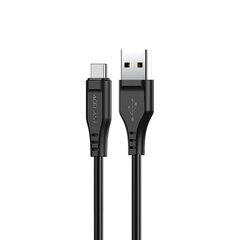 Универсальный кабель ACEFAST USB to Lightning 3A C3-04 (1.2 м) - черный цена и информация | Кабели для телефонов | 220.lv