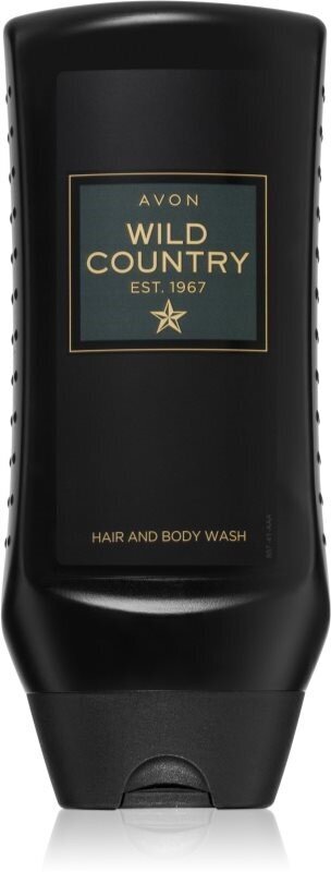 Komplekts vīriešiem Avon Wild Country: Tualetes ūdens Avon Wild Country vīriešiem, 75 ml + Dušas želeja-šampūns, 250 ml + Dezodorants rullītis, 50 ml cena un informācija | Parfimēta vīriešu kosmētika | 220.lv