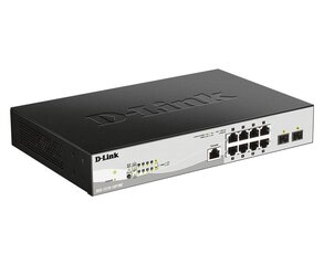 Переключатель D-Link DGS-1210-10P/ME/E PoE Gigabit Ethernet цена и информация | Коммутаторы (Switch) | 220.lv