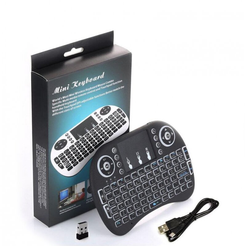 Mini Keyboard TouchPad cena un informācija | Klaviatūras | 220.lv