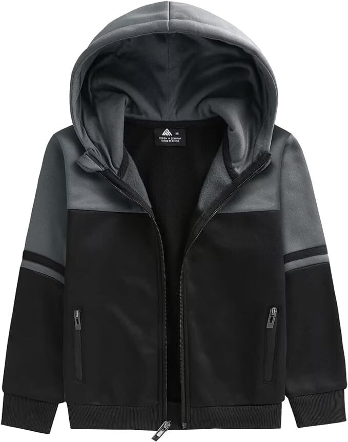 Džemperis ar kapuci zēniem JackeTown, melns cena un informācija | Zēnu jakas, džemperi, žaketes, vestes | 220.lv