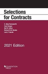 Selections for Contracts, 2021 Edition cena un informācija | Ekonomikas grāmatas | 220.lv