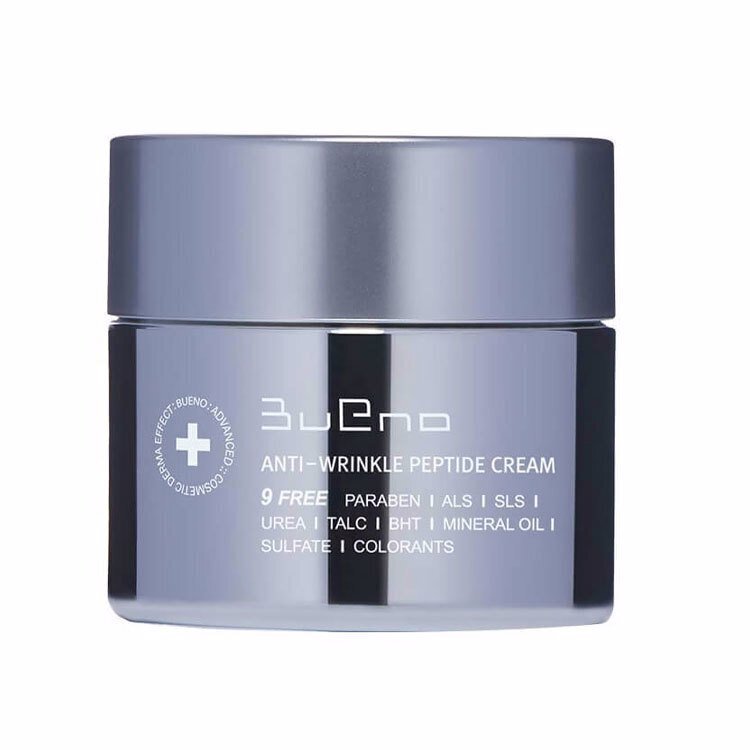 Pretgrumbu peptīdu krēms ar melno trifeli Bueno Anti-Wrinkle Fill Up Peptide Cream, 80 ml цена и информация | Sejas krēmi | 220.lv