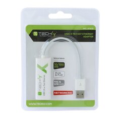 Techly Idata ADAP-USB2TY2 цена и информация | Адаптеры и USB разветвители | 220.lv