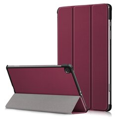 Чехол "Smart Leather" Samsung X816 Tab S9 Plus бордовый цена и информация | Чехлы для планшетов и электронных книг | 220.lv