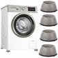 Pretvibrācijas gumijas paliktņi veļas mašīnai, 4 gab. cena un informācija | Lielās sadzīves tehnikas piederumi | 220.lv
