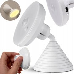 LED LAMPA AR KUSTĪBAS SENSORU 360 600mAh цена и информация | Монтируемые светильники, светодиодные панели | 220.lv