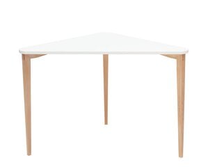 Stūra galds NAJA, 114x85x75cm, Balts cena un informācija | Datorgaldi, rakstāmgaldi, biroja galdi | 220.lv