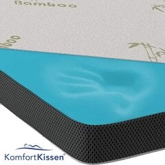 Memory foam matracis ar bambusa pārvalku 3D Air 90x200 cm cena un informācija | Virsmatrači | 220.lv