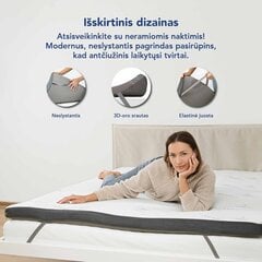 Memory foam matracis ar bambusa pārvalku 3D Air 90x200 cm цена и информация | Наматрасники | 220.lv