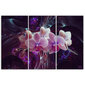 Glezna uz audekla, Rozā orhideja cena un informācija | Gleznas | 220.lv