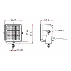 Auto papildlukturis Flextra REC LED 45W (587145) cena un informācija | Auto spuldzes | 220.lv