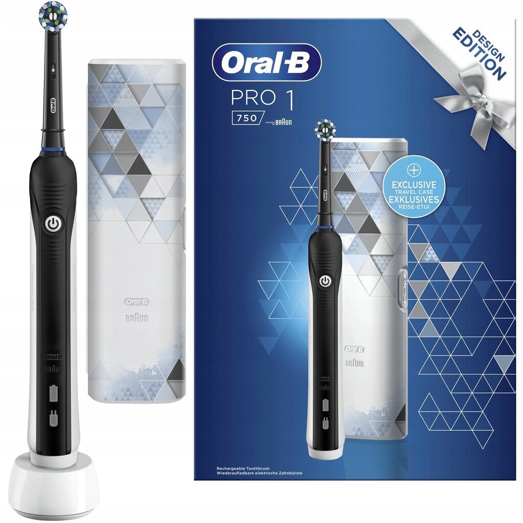 Oral-B Pro1 750 цена и информация | Elektriskās zobu birstes | 220.lv