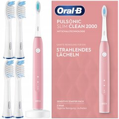 Oral-B Pulsonic Slim Clean 2000 cena un informācija | Elektriskās zobu birstes | 220.lv