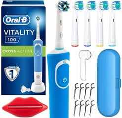 Oral-B Braun Vitality 100 Cross Action cena un informācija | Elektriskās zobu birstes | 220.lv