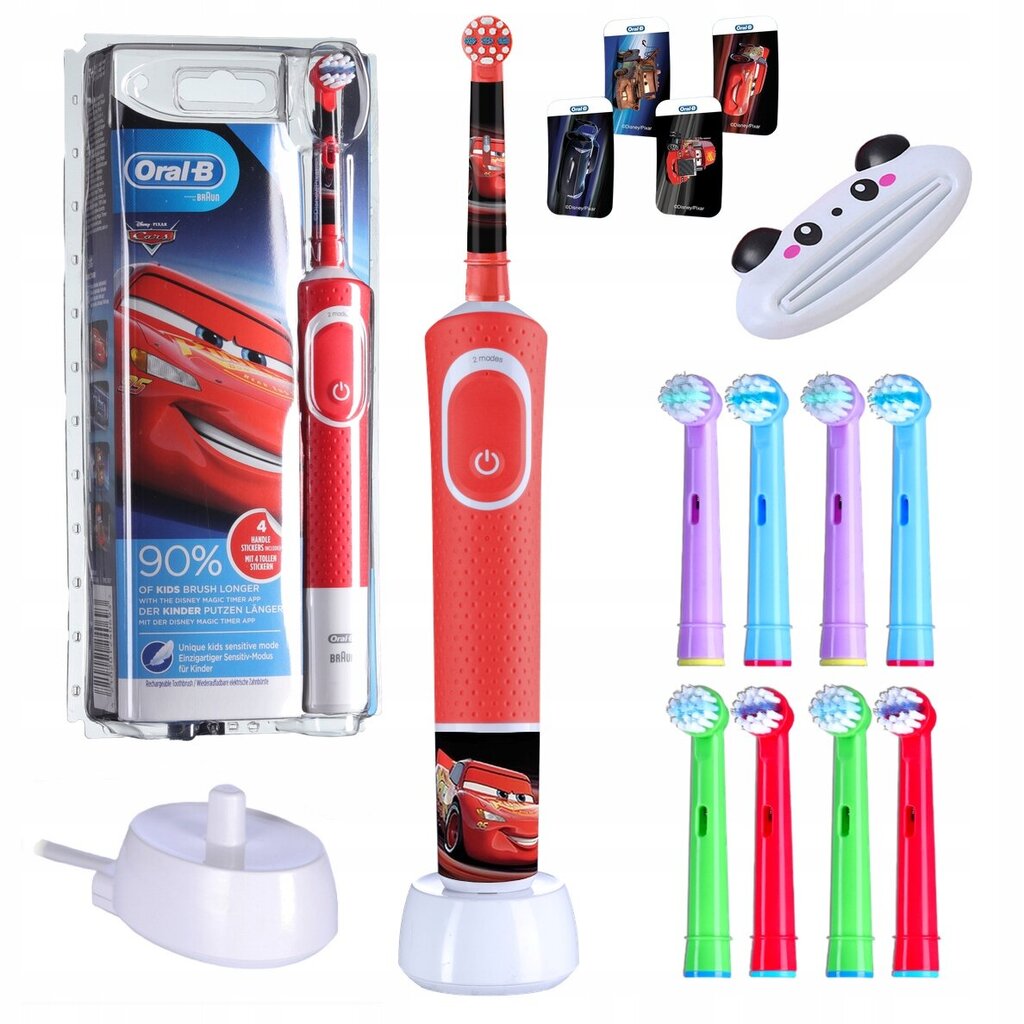 Oral-B D100 Kids Cars cena un informācija | Elektriskās zobu birstes | 220.lv