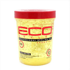 Гель для волос средней фиксации Eco Style Аргановое масло (946 ml) цена и информация | Средства для укладки волос | 220.lv