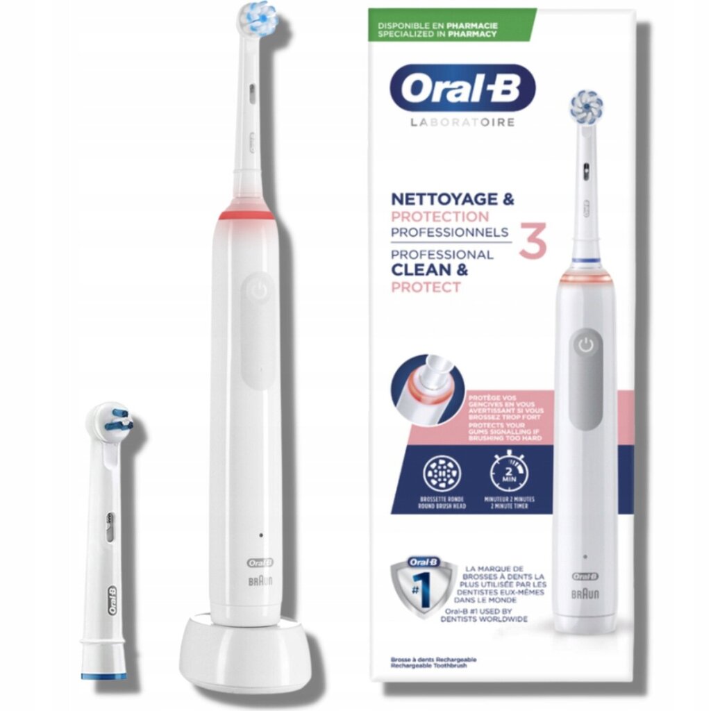 Oral-B Pro 3 D505 цена и информация | Elektriskās zobu birstes | 220.lv