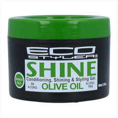 воск Eco Styler Shine Gel Olive Oil (89 ml) цена и информация | Средства для укладки волос | 220.lv