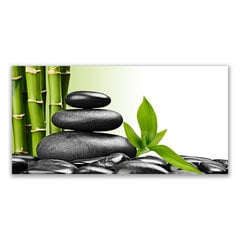 Холст печати, бамбук и дзен камни 39,99 цена и информация | Картины | 220.lv