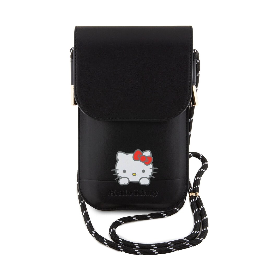 Hello Kitty PU Daydreaming Logo Leather Wallet Phone Bag цена и информация | Telefonu vāciņi, maciņi | 220.lv