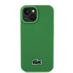 Lacoste Iconic Petit Pique Woven Logo MagSafe Case for iPhone 15 Pro Black цена и информация | Чехлы для телефонов | 220.lv