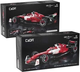 Konstruktors CaDA sacīkšu auto Alfa Romeo F1 Team Orlen C42 2022 Formula 1 C55026W, 271 detaļas, Sarkana цена и информация | Конструкторы и кубики | 220.lv