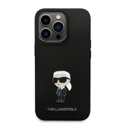 Karl Lagerfeld Liquid Silicone Metal Ikonik cena un informācija | Telefonu vāciņi, maciņi | 220.lv