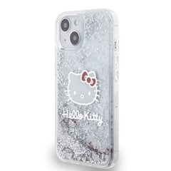 Hello Kitty Liquid Glitter Electroplating Head Logo Case for iPhone 12|12 Pro Transparent цена и информация | Чехлы для телефонов | 220.lv