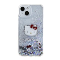 Hello Kitty Liquid Glitter Electroplating Head Logo цена и информация | Чехлы для телефонов | 220.lv