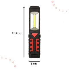 3-in-1 dirbtuvių žibintuvėlis USB COB magnetinis įkraunamas 1200 mAh 200 lm цена и информация | Фонарики | 220.lv