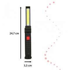 Dirbtuvių žibintuvėlis USB COB magnetinis įkraunamas 1200 mAh 200 lm цена и информация | Фонарики | 220.lv