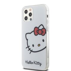 Hello Kitty IML Head Logo Case for  iPhone 12|12 Pro White цена и информация | Чехлы для телефонов | 220.lv