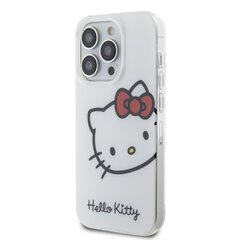 Hello Kitty IML Head Logo Case for  iPhone 15 Pro White цена и информация | Чехлы для телефонов | 220.lv