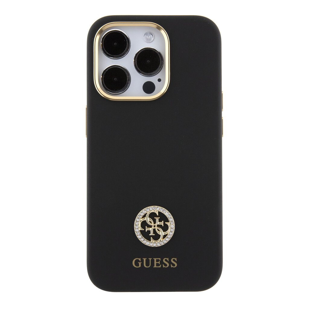 Guess Liquid Silicone 4G Strass Metal Logo cena un informācija | Telefonu vāciņi, maciņi | 220.lv