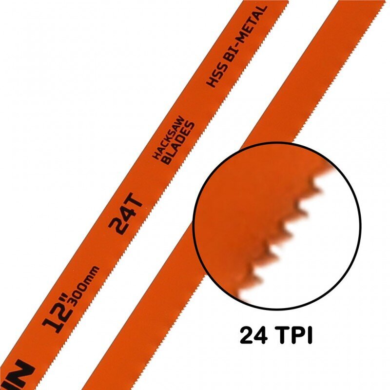 Bimetāla nazis metāla un koka griešanai, 300x12 mm цена и информация | Rokas instrumenti | 220.lv