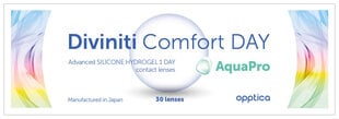 Однодневные Контактные Линзы Diviniti Comfort Day R8.40 D14.2 (30 Линзы) цена и информация | Контактные линзы | 220.lv