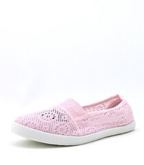 Sieviešu mežģīņu apavi 10338 03, gaiši rozā/balts 10338*03-041 cena un informācija | Sporta apavi sievietēm | 220.lv
