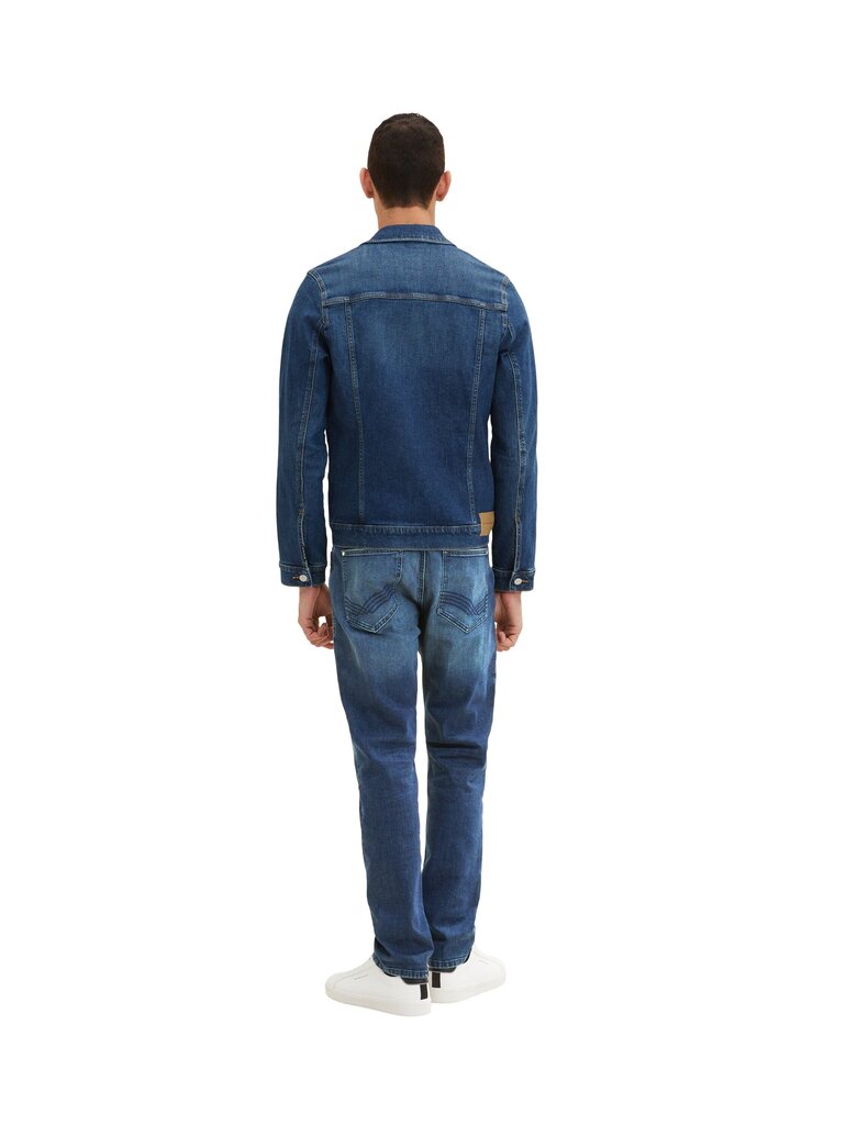 Tom Tailor vīriešu džinsa jaka 1035658*10281, tumši zils 4065869939959 cena un informācija | Vīriešu žaketes | 220.lv