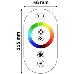 LED lentes kontrolieris ar RF tālvadības pulti Avide cena un informācija | LED lentes | 220.lv