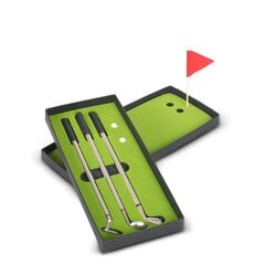 Golfa pildspalvu komplekts/spēle, 19 cm cena un informācija | Citas oriģinālas dāvanas | 220.lv
