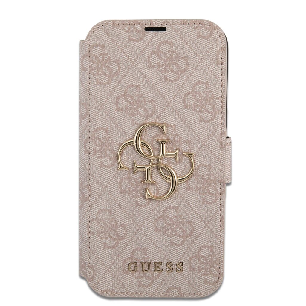 Guess PU 4G Metal Logo Book Case cena un informācija | Telefonu vāciņi, maciņi | 220.lv