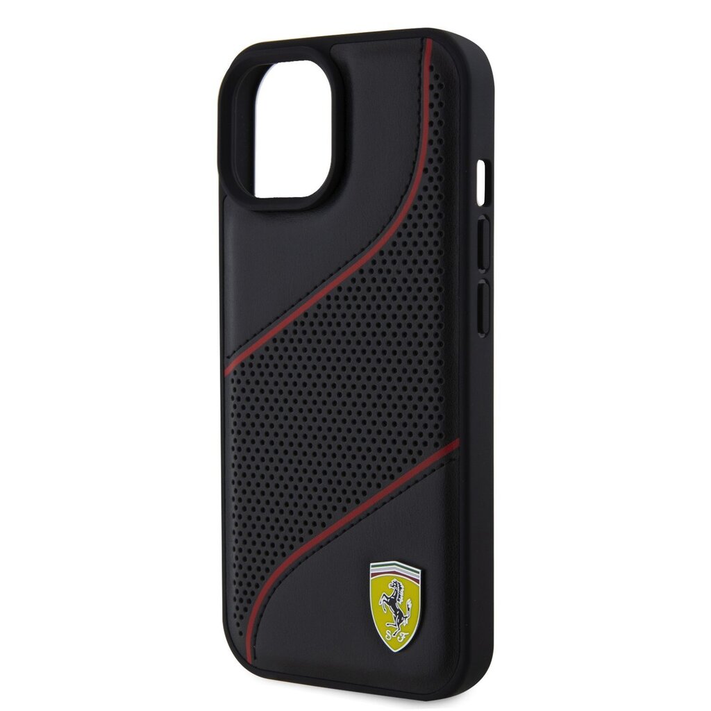Ferrari PU Leather Perforated Slanted Line cena un informācija | Telefonu vāciņi, maciņi | 220.lv