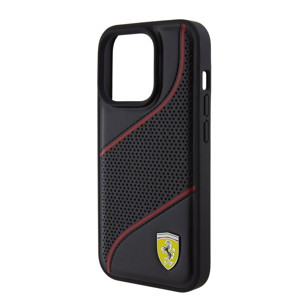 Ferrari PU Leather Perforated Slanted Line cena un informācija | Telefonu vāciņi, maciņi | 220.lv