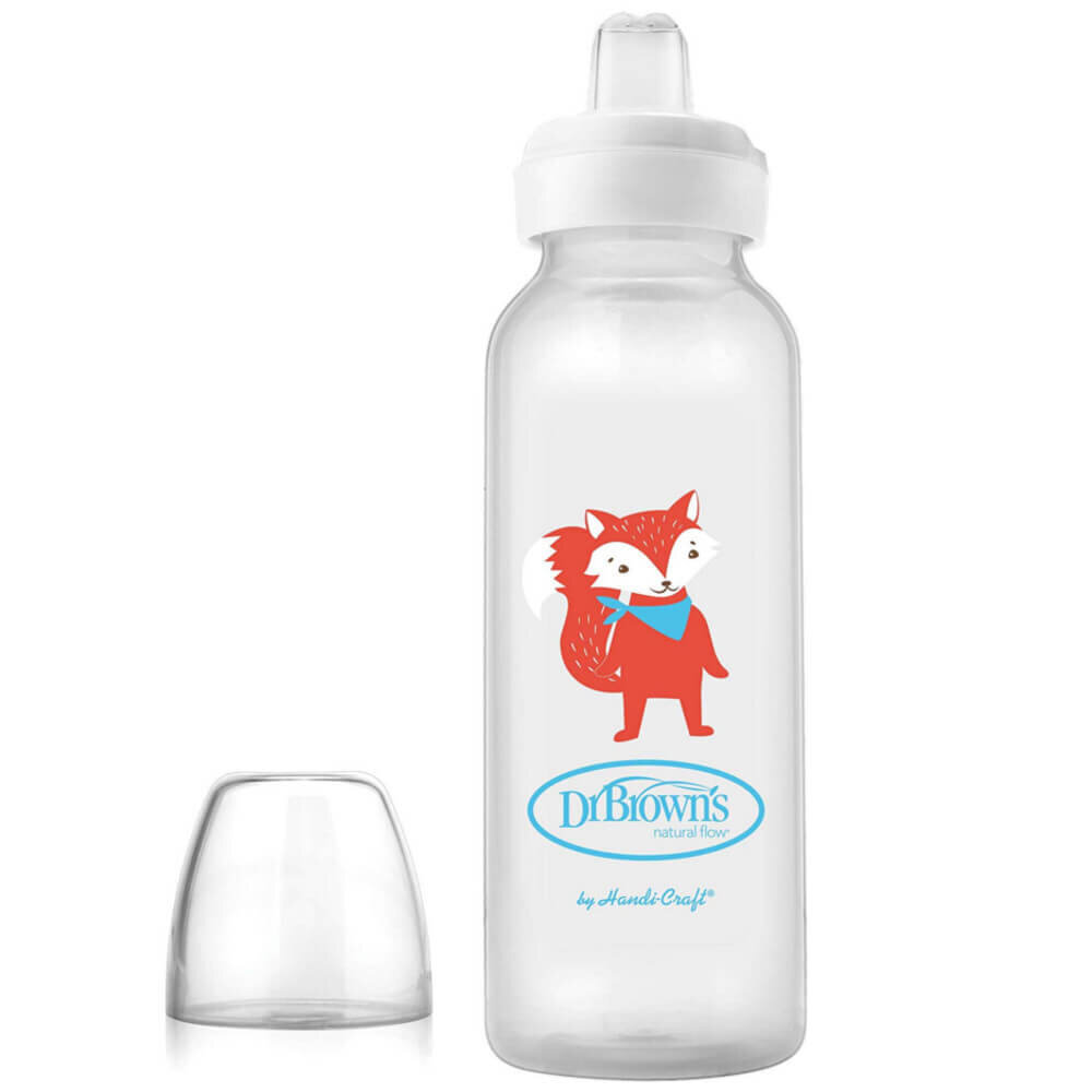 Pudele Dr Browns Fox, 6 mēneši+, 250 ml цена и информация | Bērnu pudelītes un to aksesuāri | 220.lv