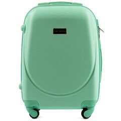 Маленький чемодан Wings K310, XS, зеленый цена и информация | Чемоданы, дорожные сумки | 220.lv