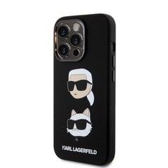 Karl Lagerfeld Liquid Silicone Karl and Choupette Heads cena un informācija | Telefonu vāciņi, maciņi | 220.lv